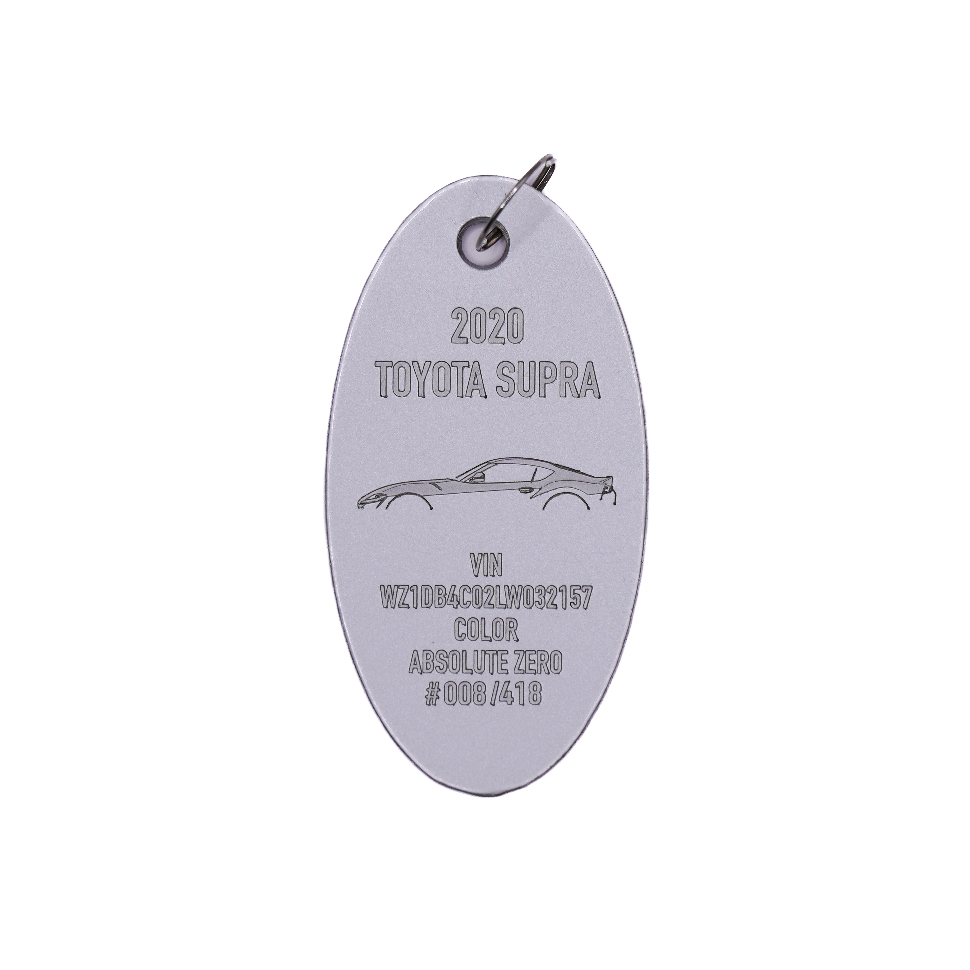 2020 Toyota GR Supra Keychain